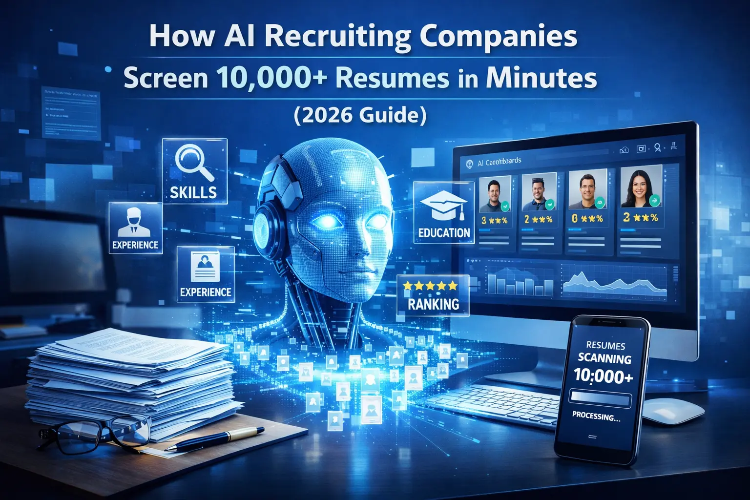 How AI Recruiting Companies Screen 10,000+ Resumes in Minutes