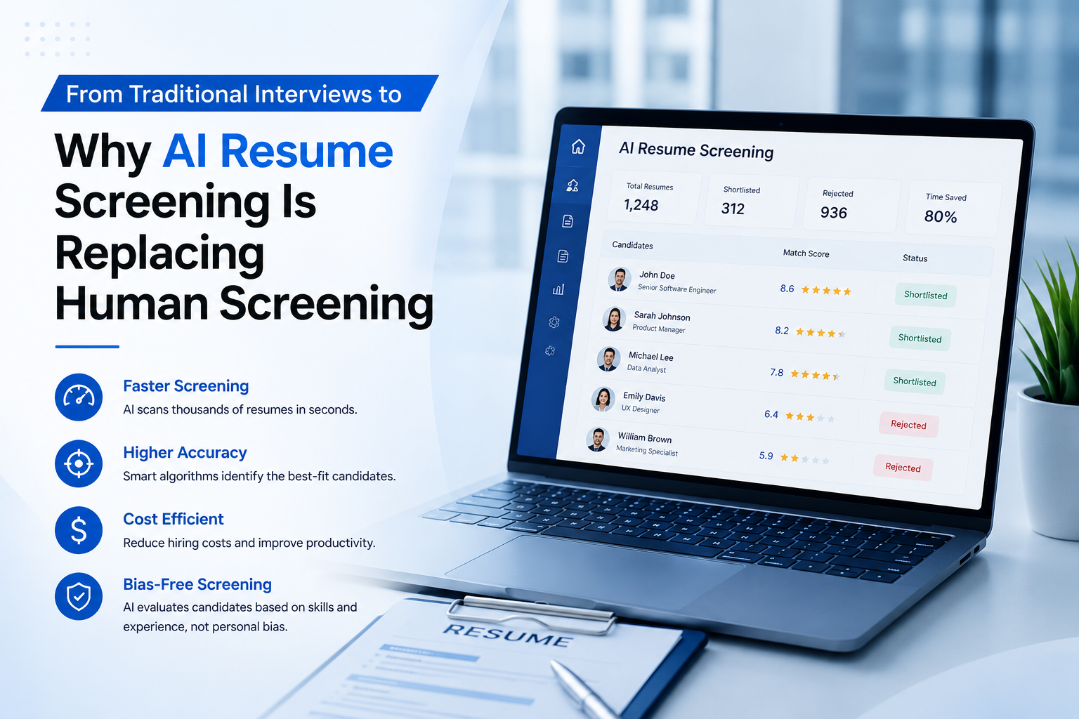 Why AI Resume Screening Is Replacing Human Screening in Modern Hiring