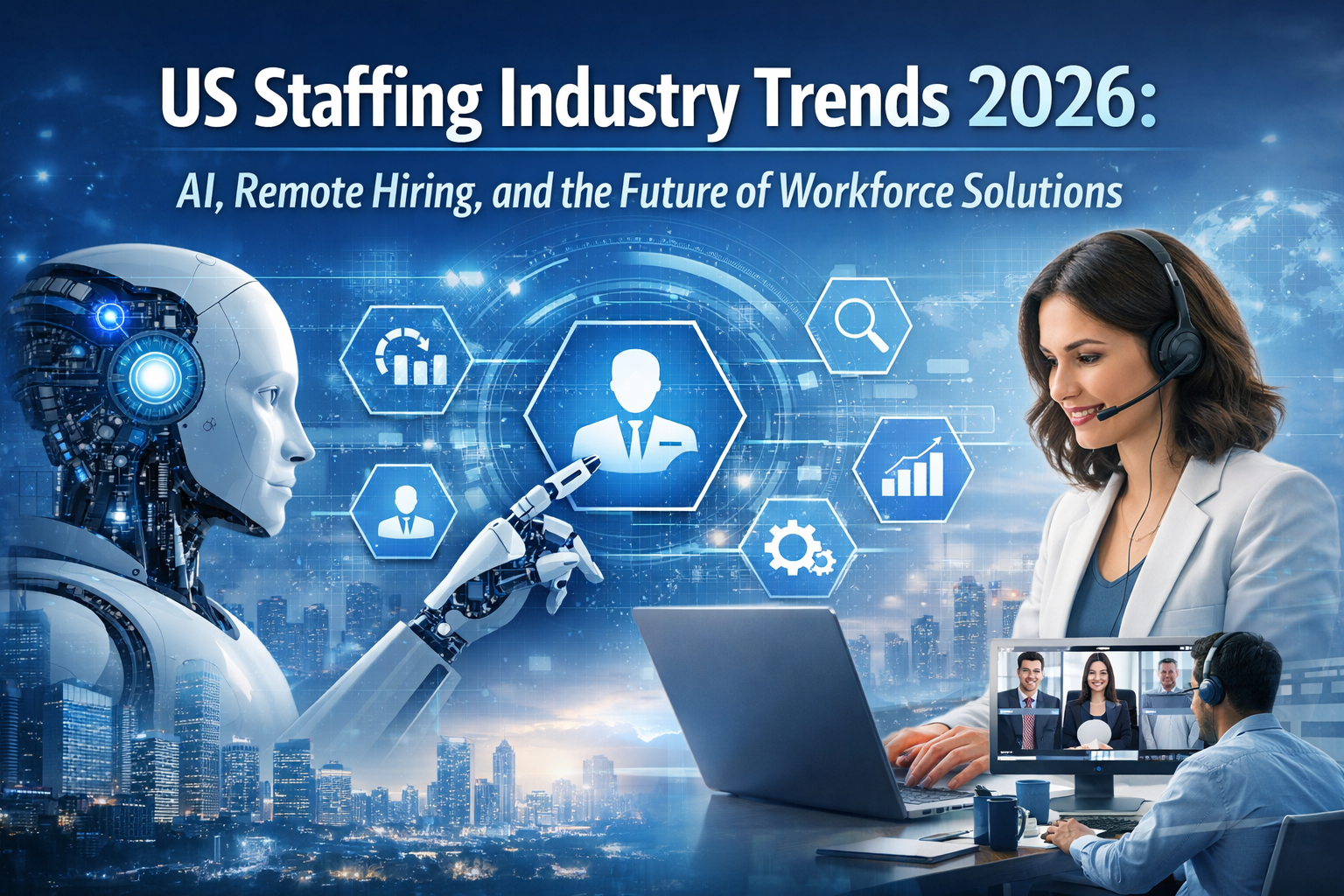 US Staffing Industry Trends 2026: AI, Remote Hiring, and Workforce Solutions