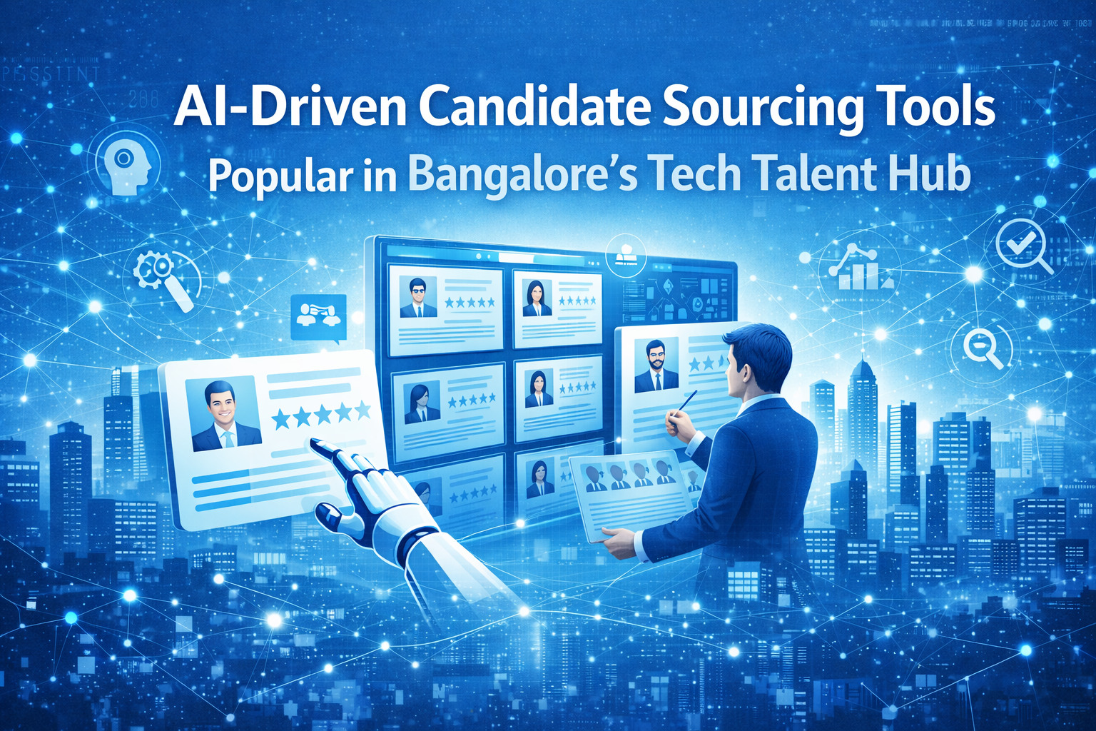 AI-driven candidate sourcing tools for Bangalore's tech talent hub recruitment