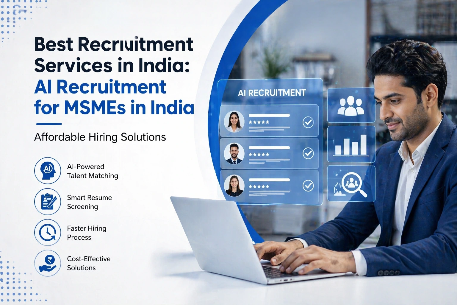 Best Recruitment Services in India: AI Recruitment for MSMEs β Affordable Hiring Solutions