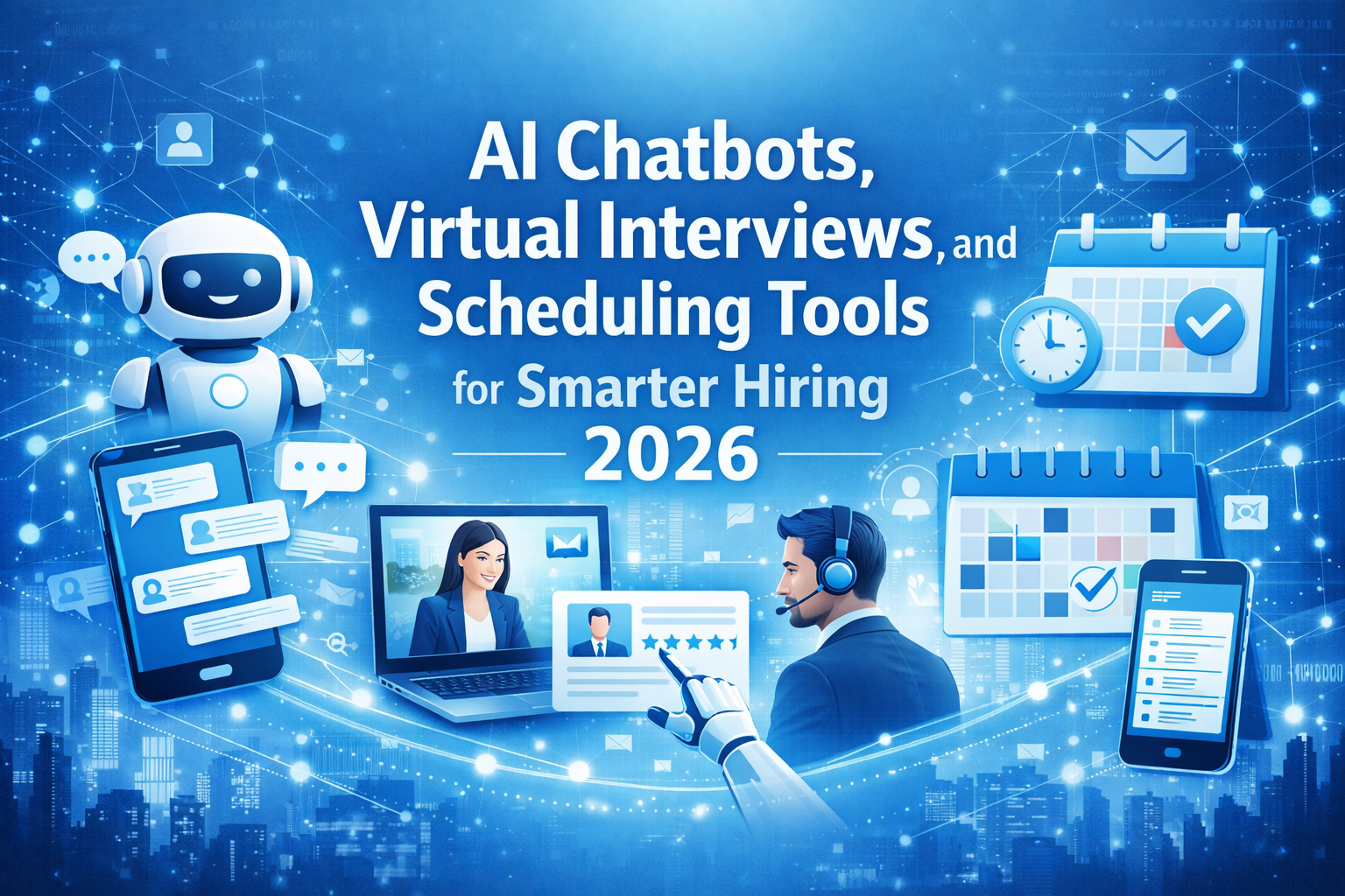 AI chatbots and virtual interview tools transforming modern recruitment and candidate engagement