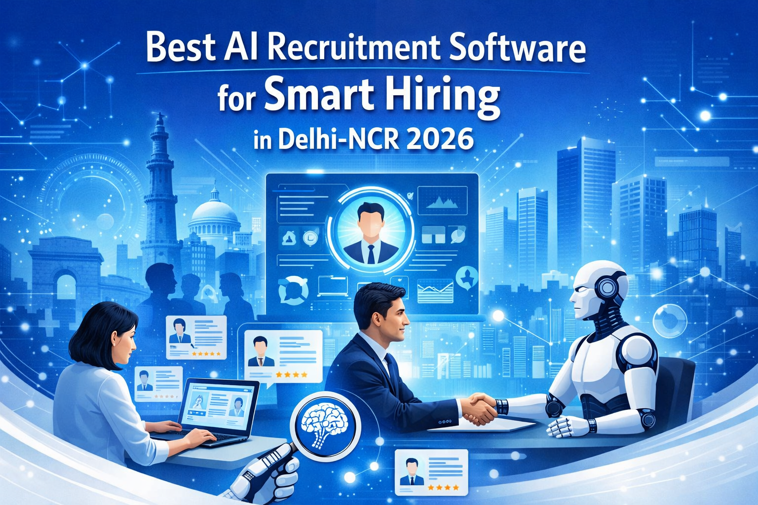 Best AI recruitment software solutions for smart hiring in Delhi-NCR 2026