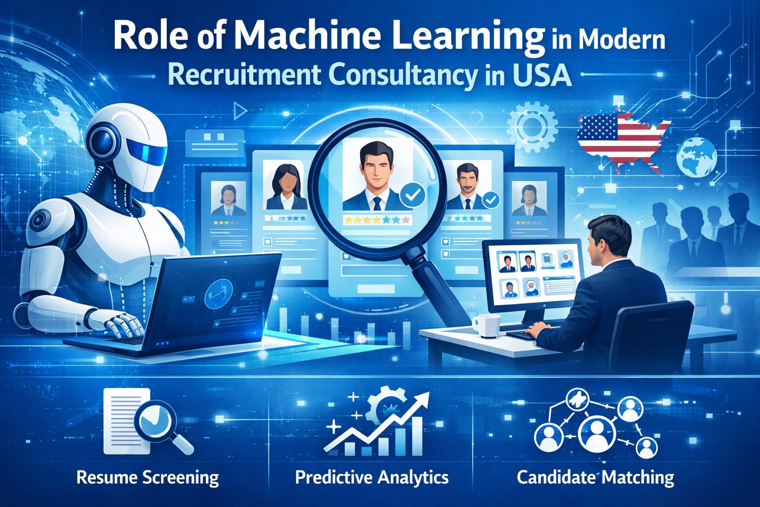 Role of Machine Learning in Modern Recruitment Consultancy USA 2026
