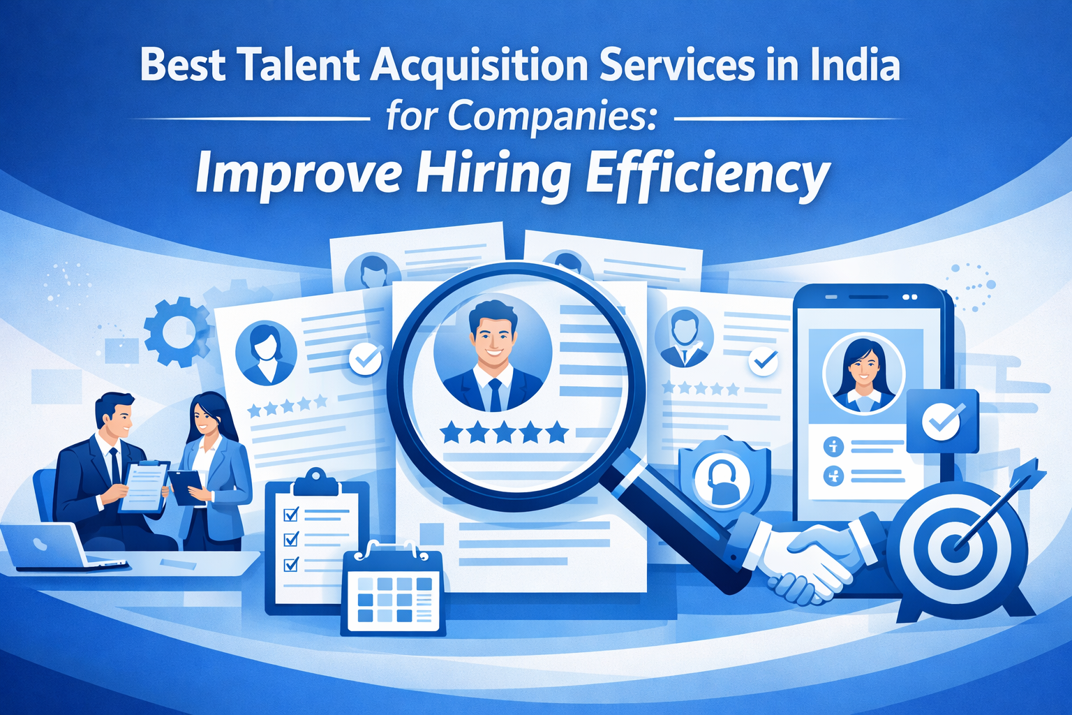 Best Talent Acquisition Services in India for Companies - Improve Hiring Efficiency