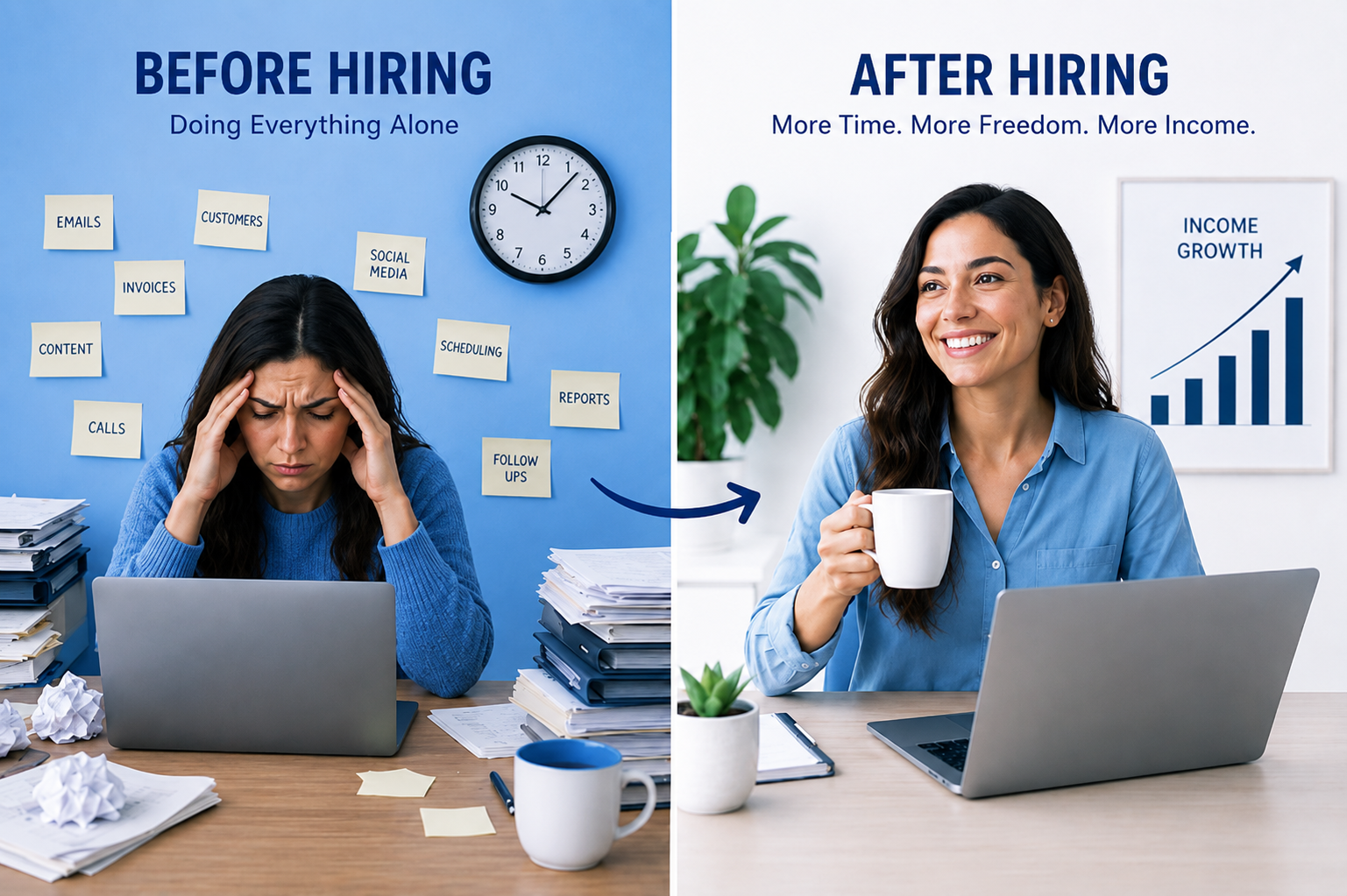 Tasks Expert virtual assistant review - how hiring a VA helped a solopreneur save time and grow revenue