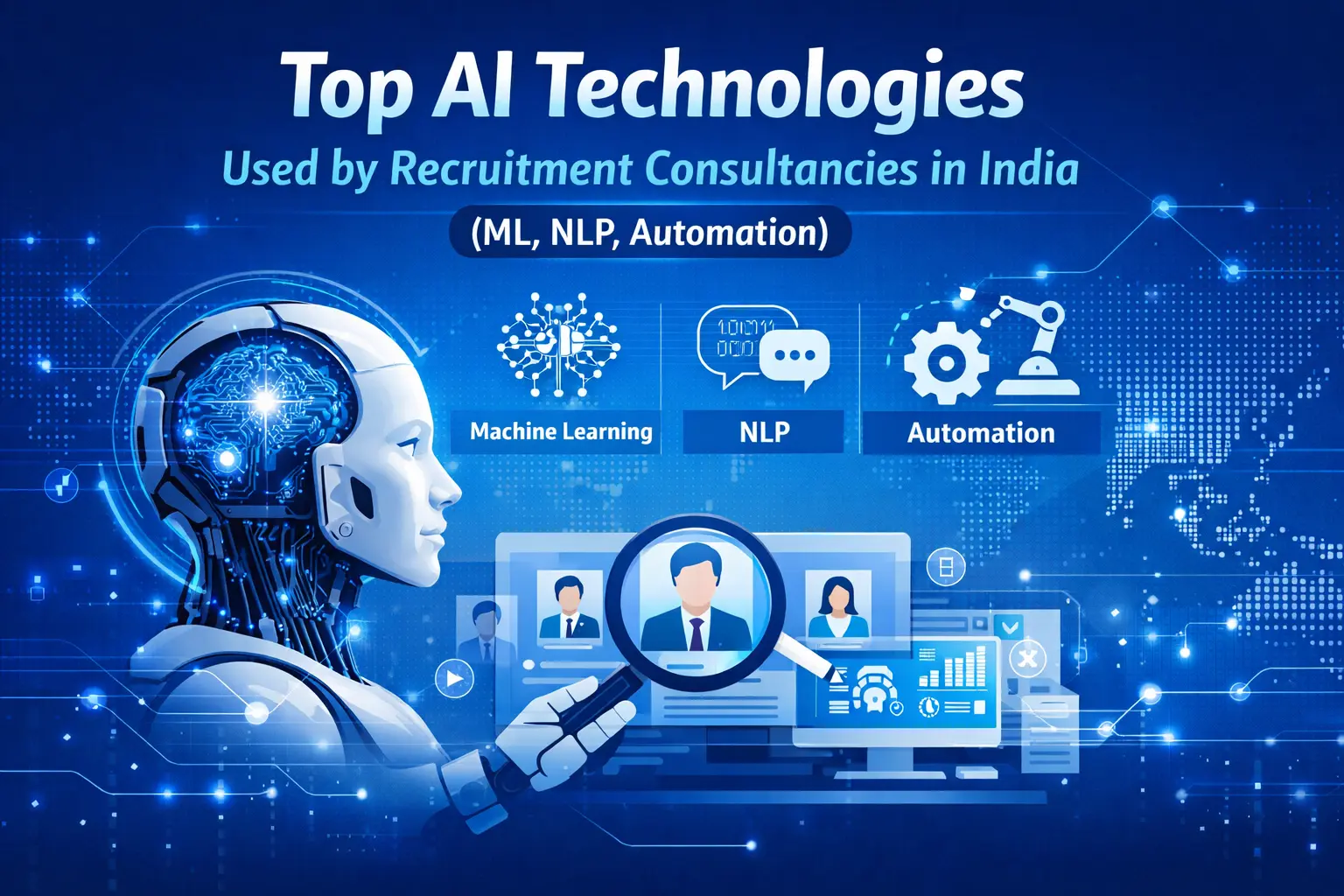 Top AI Technologies Used by Recruitment Consultancies in India - ML, NLP and Automation