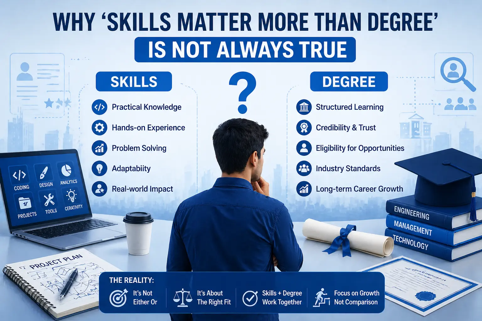 Why Skills Matter More Than Degree Is Not Always True